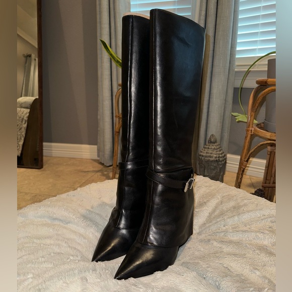 SCHUTZ Shoes - Schutz Black Boot (Jorian Up Boot)